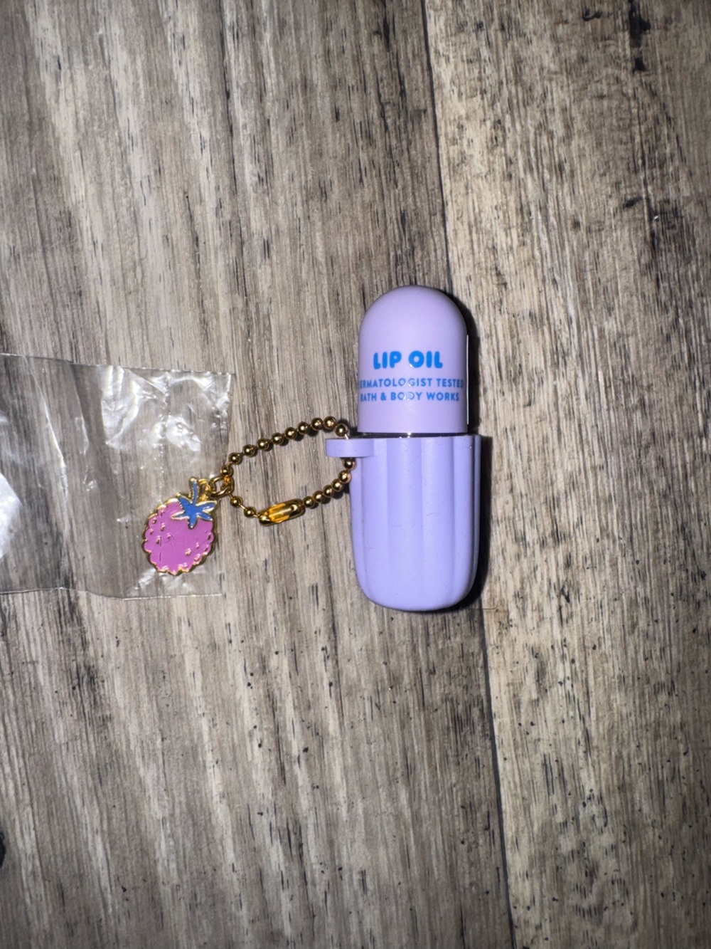 Bath & Body Works Lip Oil Keychain